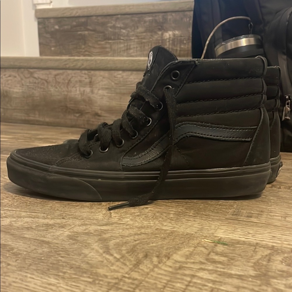 Vans SK8-Hi High-Top Skate Shoes - Black